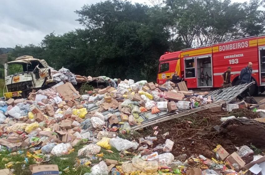  Acidente na rodovia SC-305 deixa um homem gravemente ferido