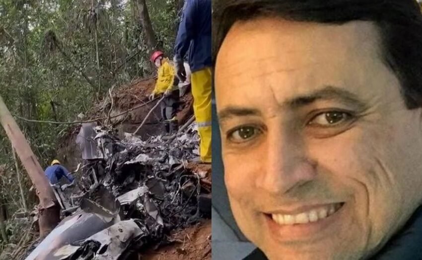  Vítima de queda de avião em SC tinha comprado aeronave há menos de um mês e era ex-diretor da Odebrecht