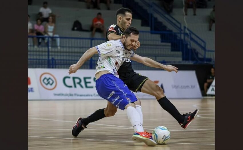  Futsal São Lourenço conquista ponto importante fora de casa pela Liga Nacional de Futsal