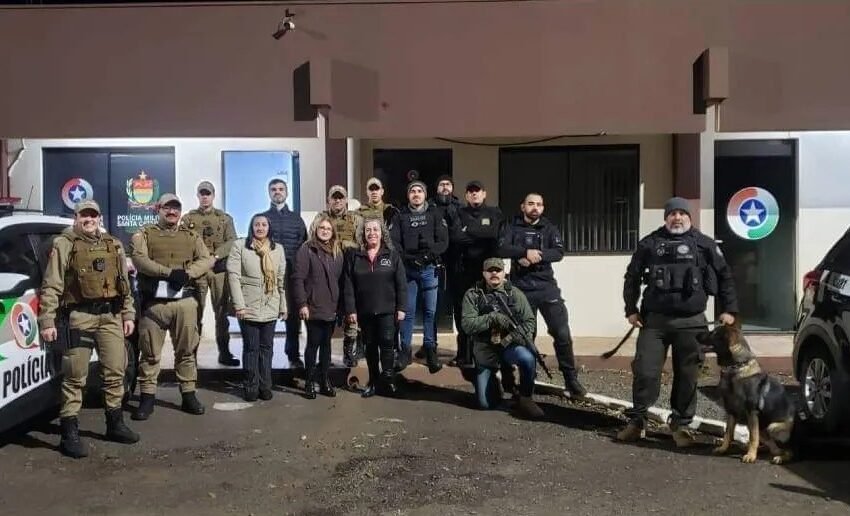  Polícia Militar, Polícia Civil, Ministério Público e Conselho Tutelar realizam Operação em São Lourenço do Oeste