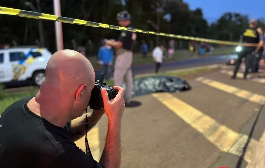  Grave colisão entre carro e moto deixa um homem morto na BR 277