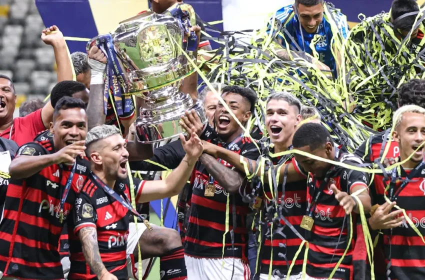  Flamengo garante título de campeão da Copa do Brasil após derrotar o Atlético-MG por 1 a 0