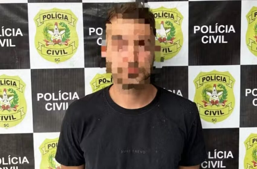  Foragido da Justiça de SP por tortura e morte de filha de 2 meses é preso em bairro de alto padrão no litoral catarinense