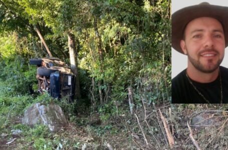 Motorista morre após caminhonete capotar na BR-153